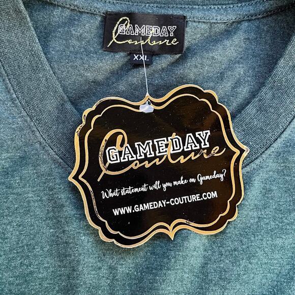 Gameday Couture Women's Baylor Bears Green Long Sleeve Shirt Size XXL. NEW - Picture 4 of 7